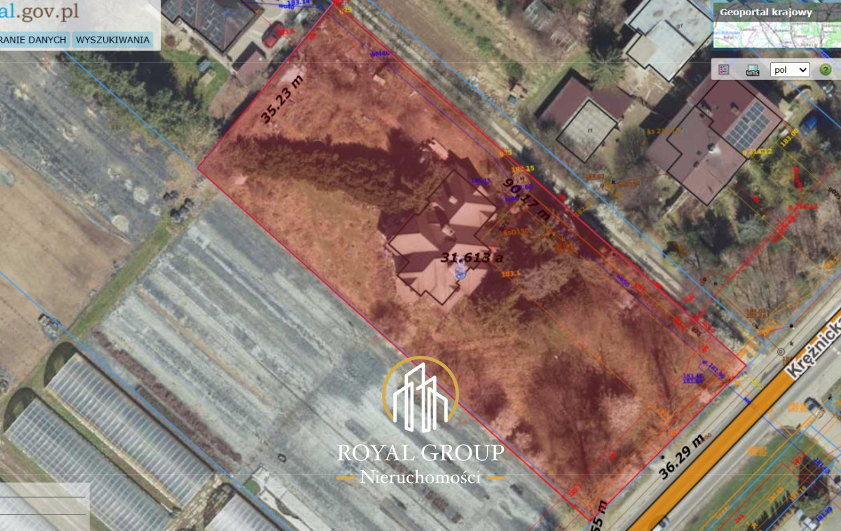 Działka na sprzedaż