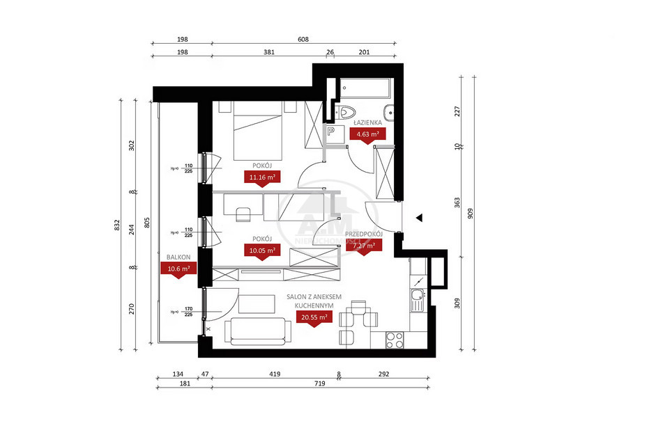 Mieszkanie na sprzedaż