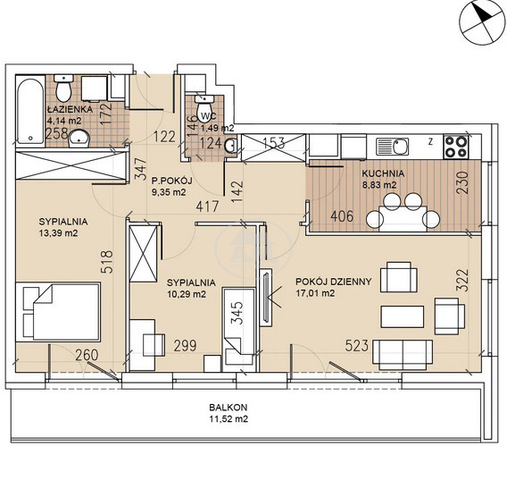 Mieszkanie na sprzedaż