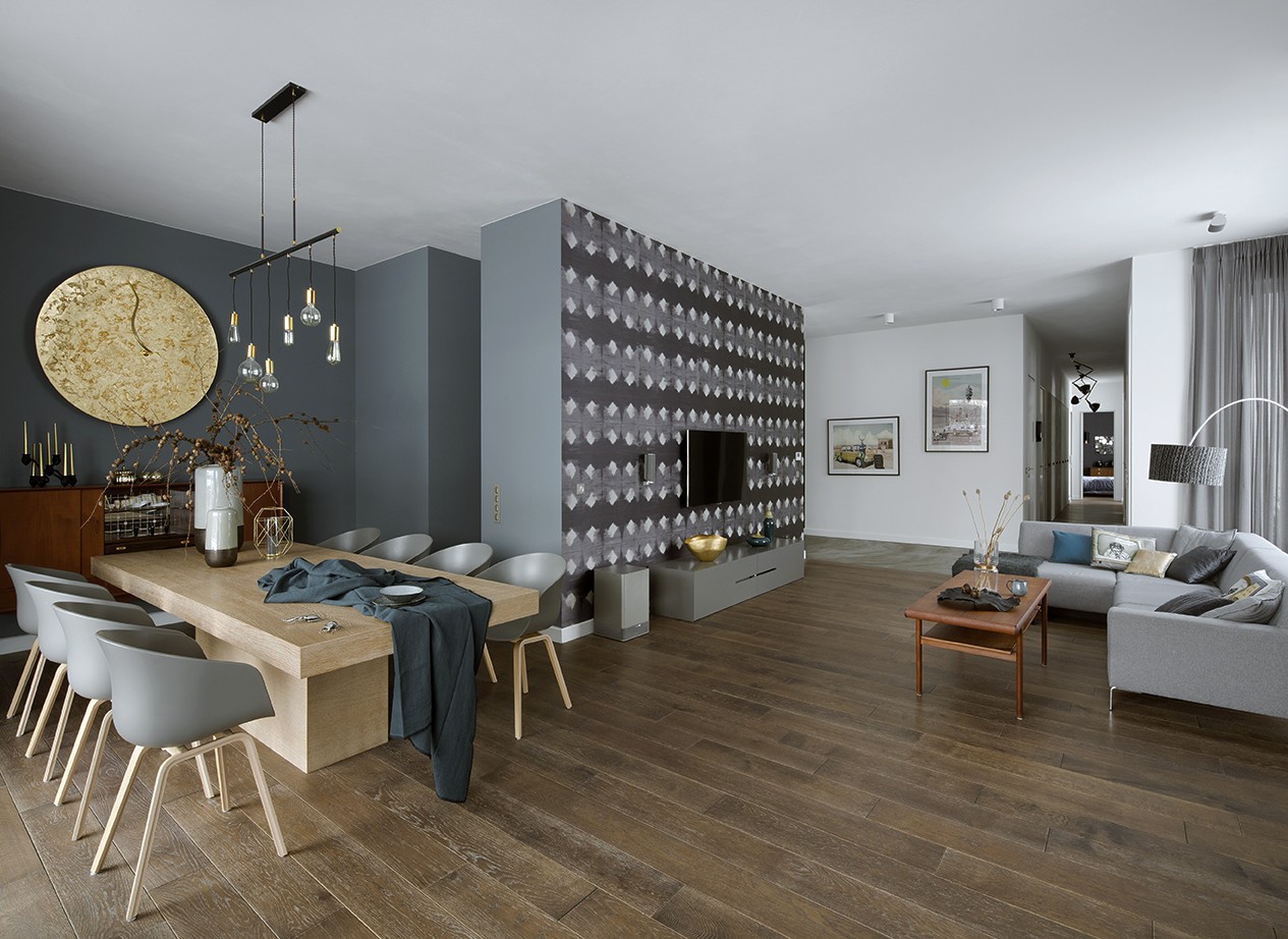 Nowoczesny dom blisko American School of Warsaw Lions Estate