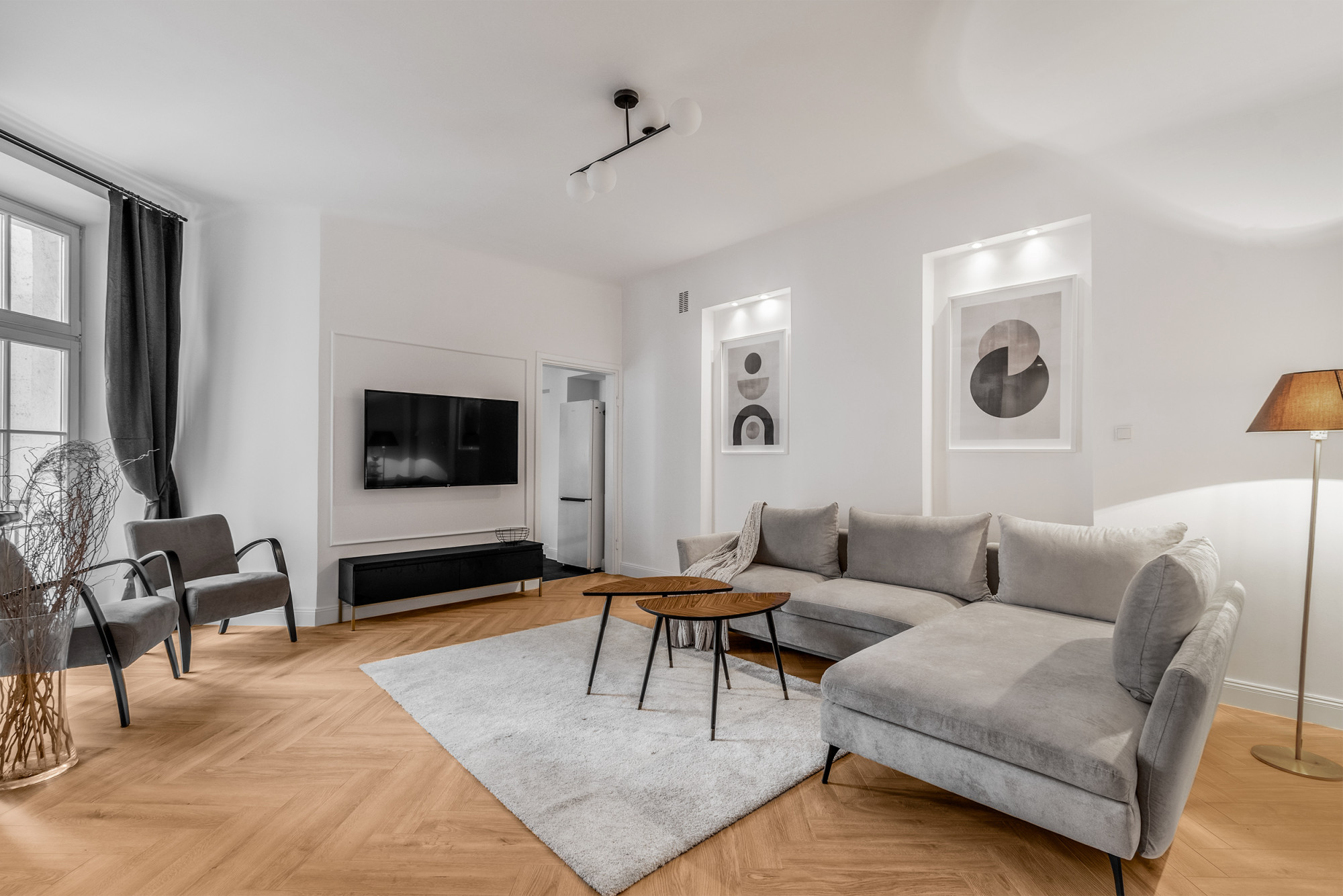 Stylony apartament na Powiślu