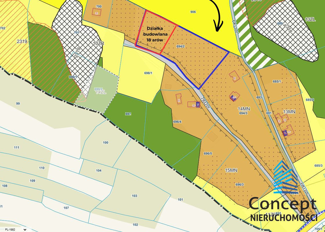 Działka na sprzedaż