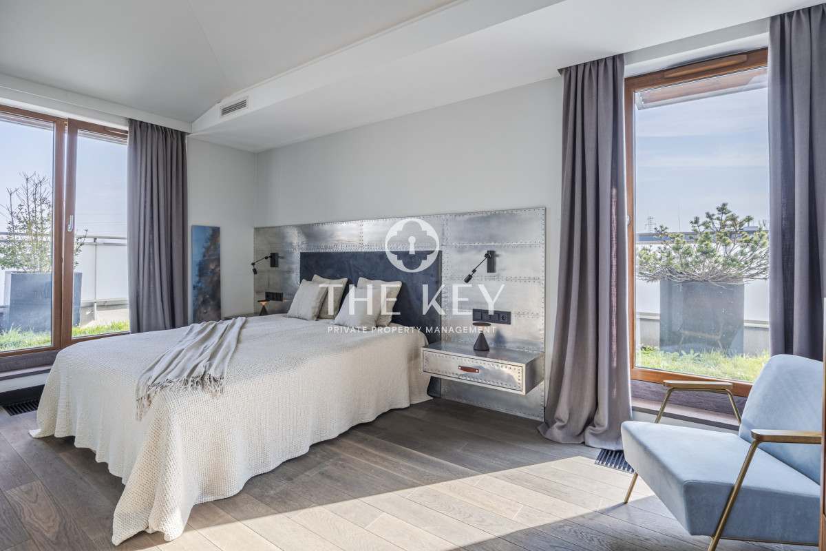 Nowoczesny apartament z&nbsp;tarasem Augustówka