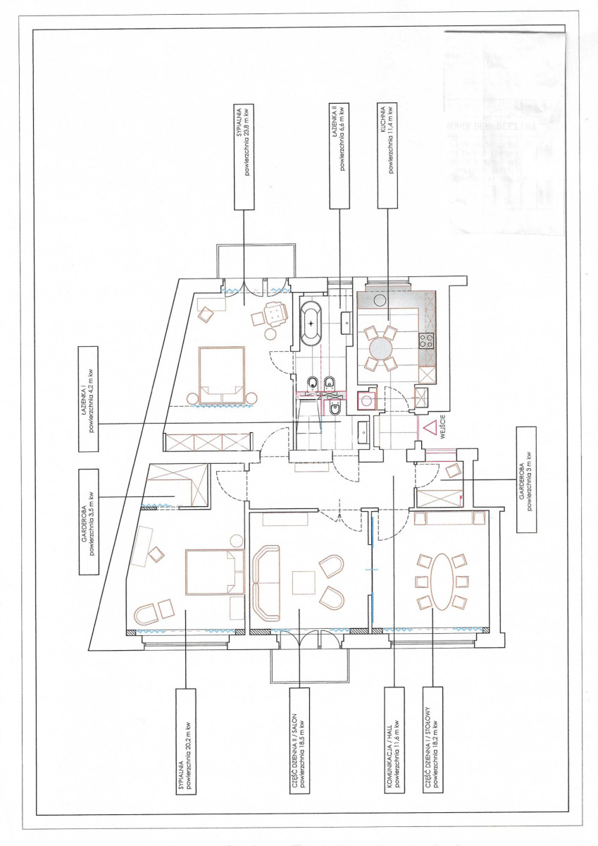 Luksusowy apartament w kamienicy przy Sejmie