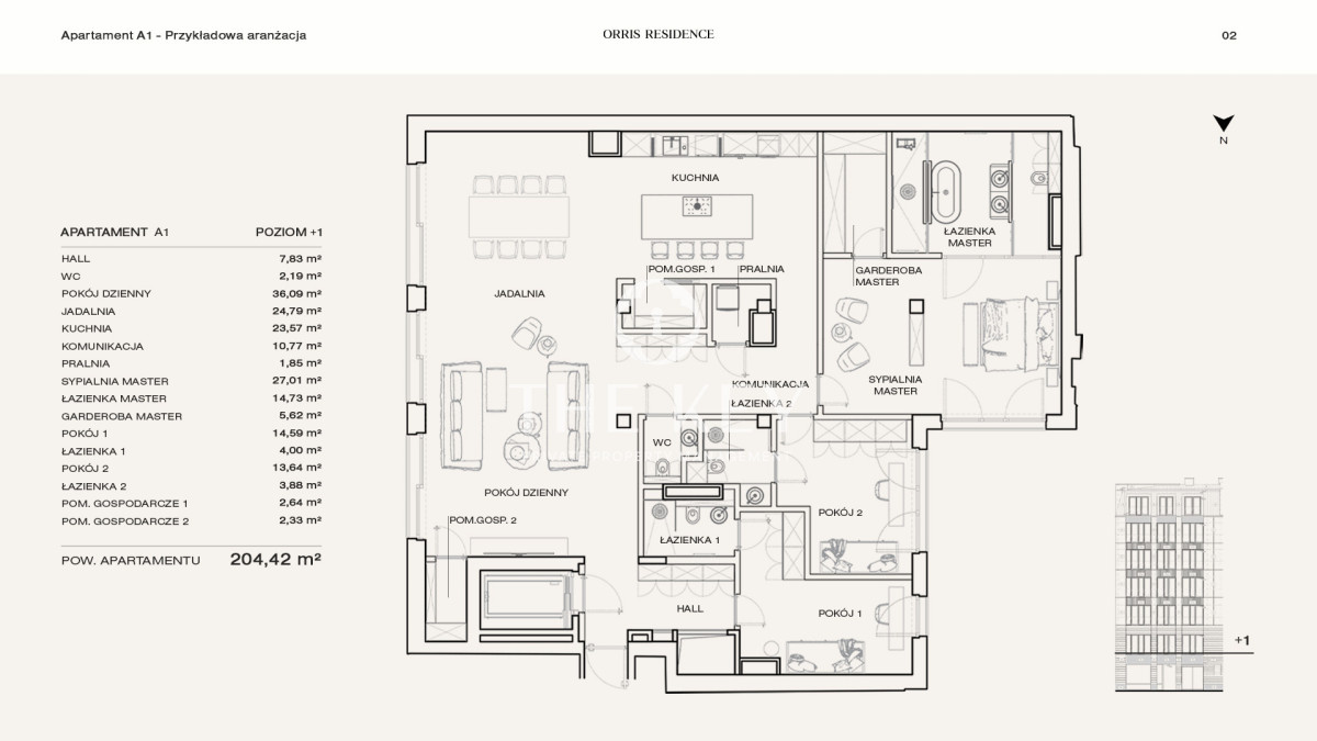 Luksusowy apartament w Centrum Warszawy