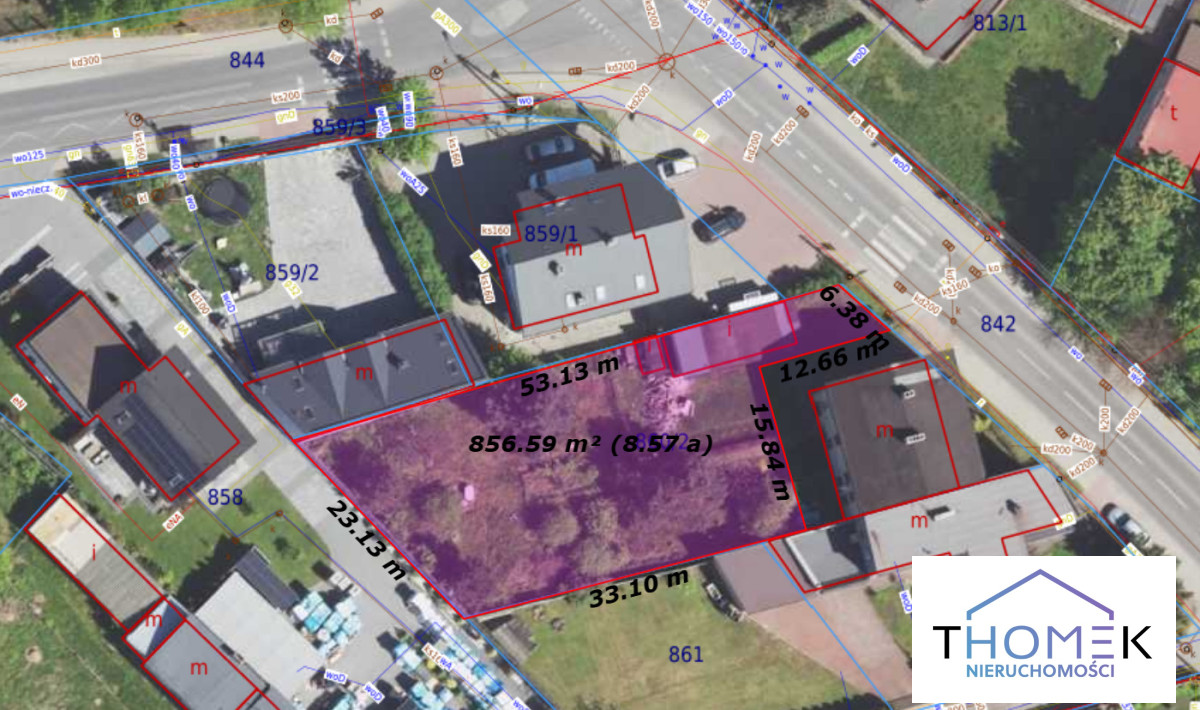 Działka na sprzedaż