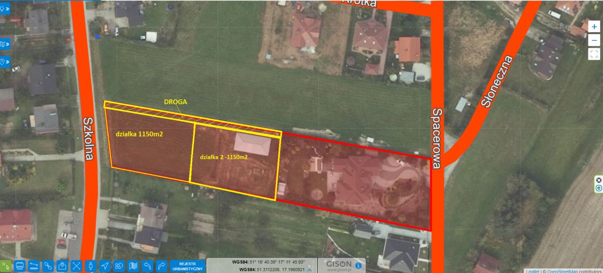 Działka na sprzedaż
