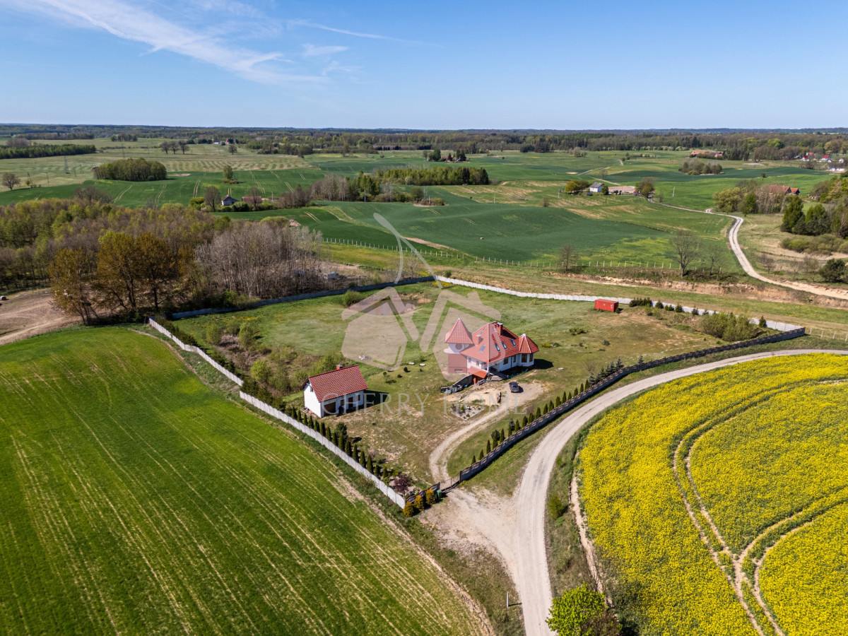 OKAZJA | Oryginalny DOM ze STAWEM | Duża DZIAŁKA