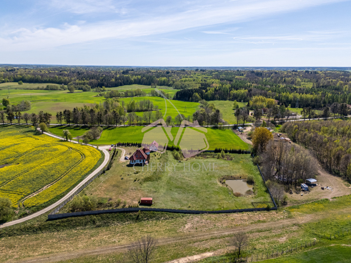 OKAZJA | Oryginalny DOM ze STAWEM | Duża DZIAŁKA
