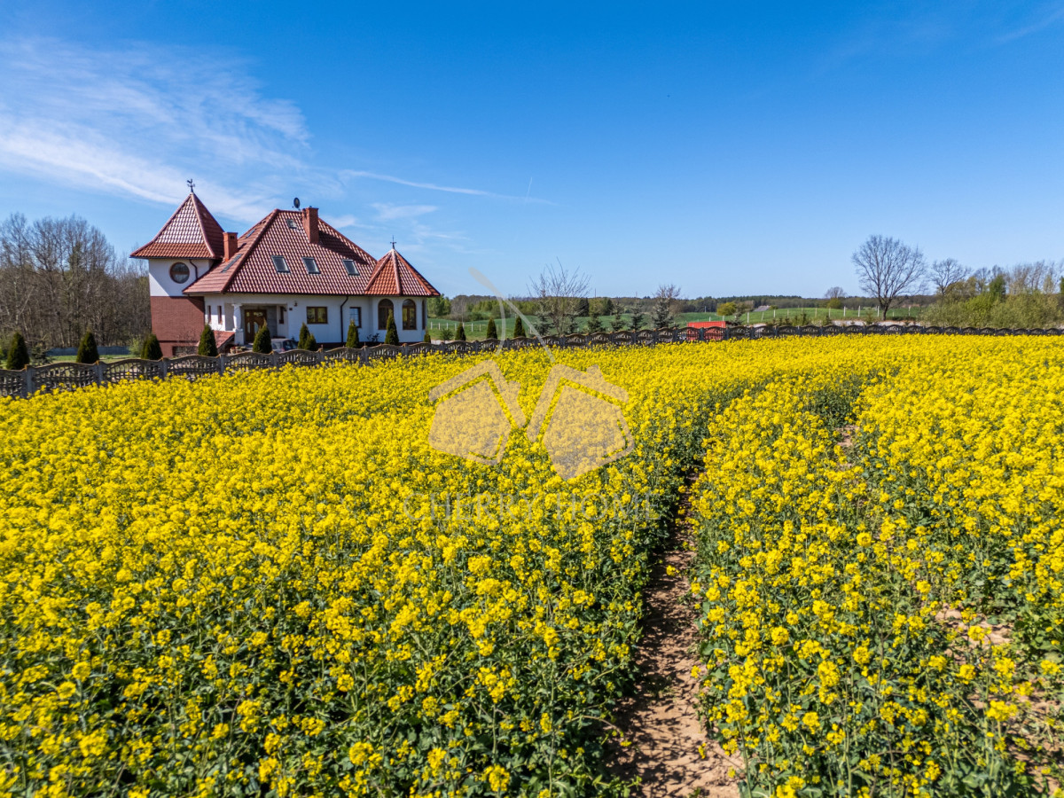 OKAZJA | Oryginalny DOM ze STAWEM | Duża DZIAŁKA