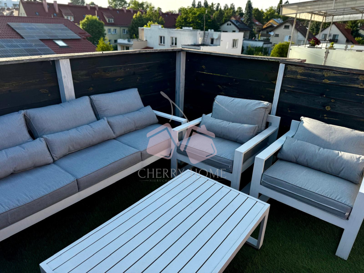 Wyjątkowe dwupoziomowe mieszkanie z taras na dachu