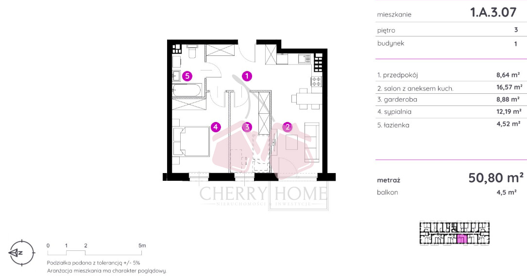 3 pokoje z balkonem – zamieszkaj na nowym osiedlu