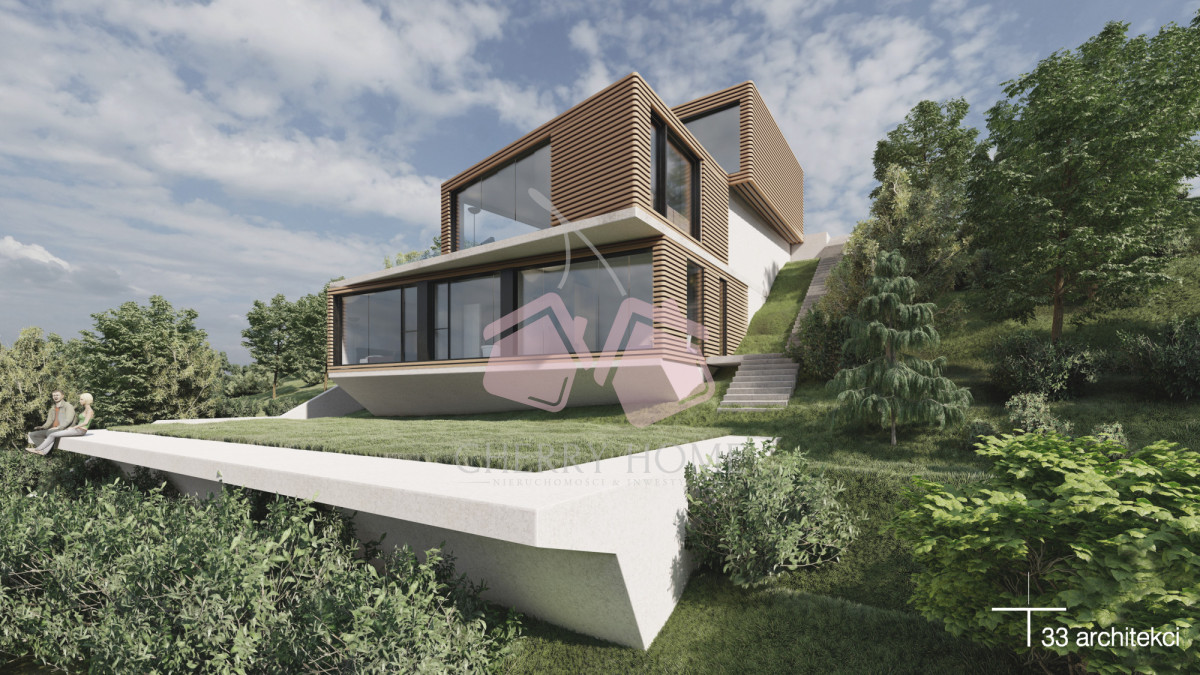 Działka na skarpie z przepięknym widokiem i PNB