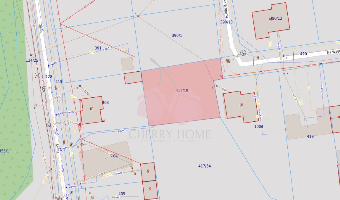 Działka na skarpie z przepięknym widokiem i PNB