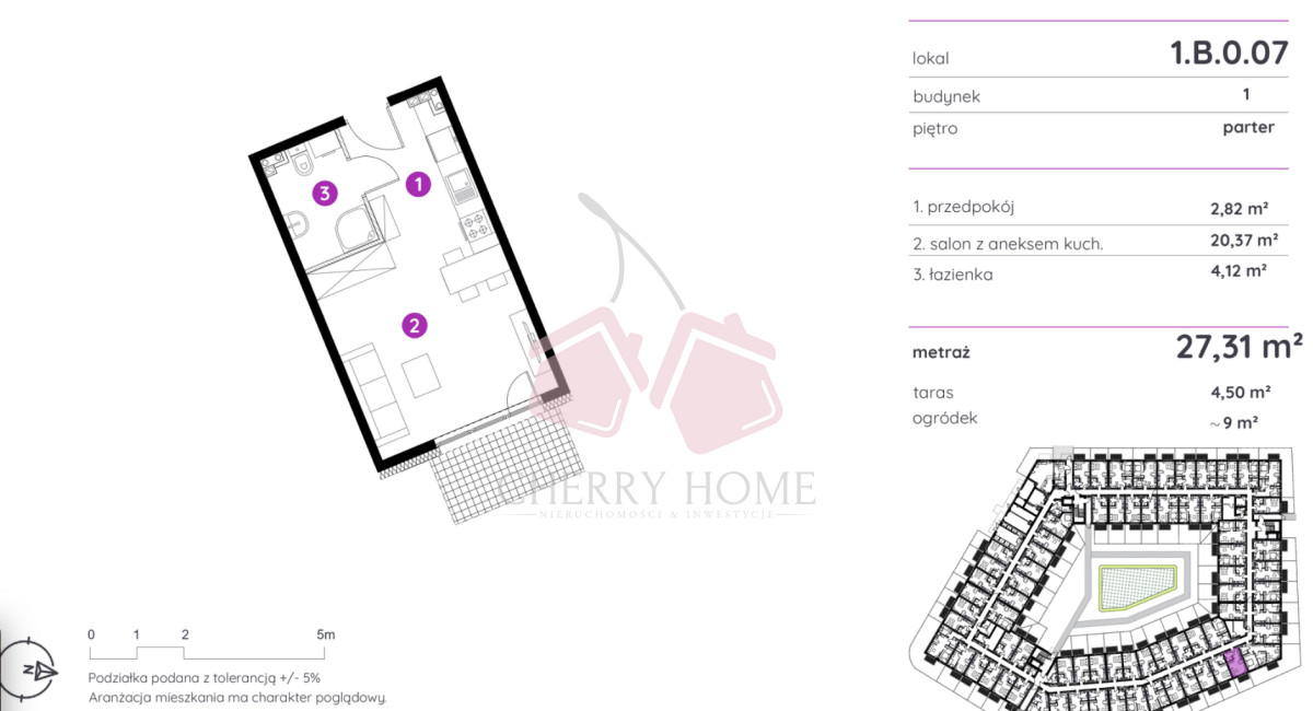 Apartament 2 Pokoje, 10 min od Starówki!!