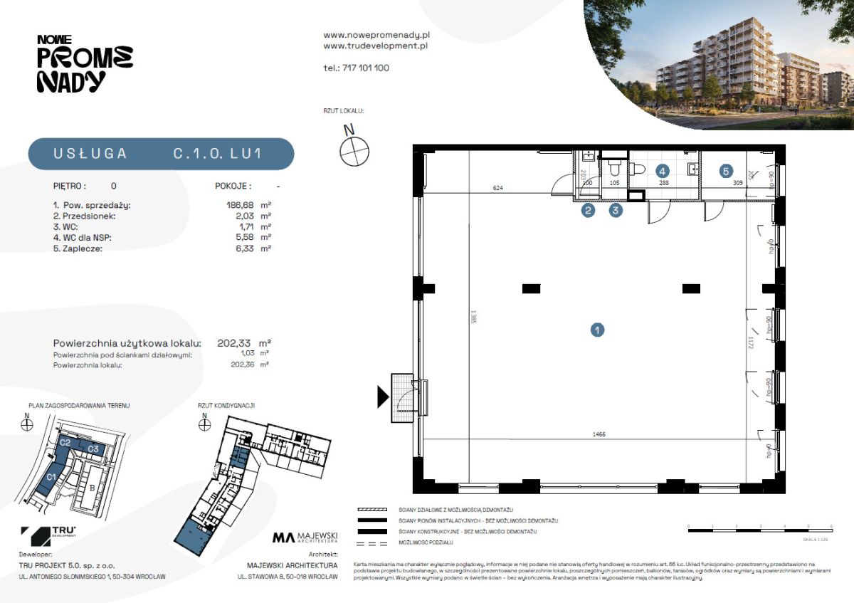 Homest - Lokal 202,33 m² w Nowych Promenadach