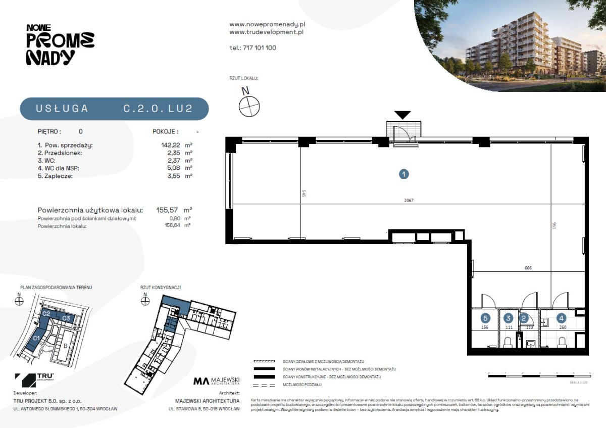 Homest - Lokal 155,57 m² w Nowych Promenadach