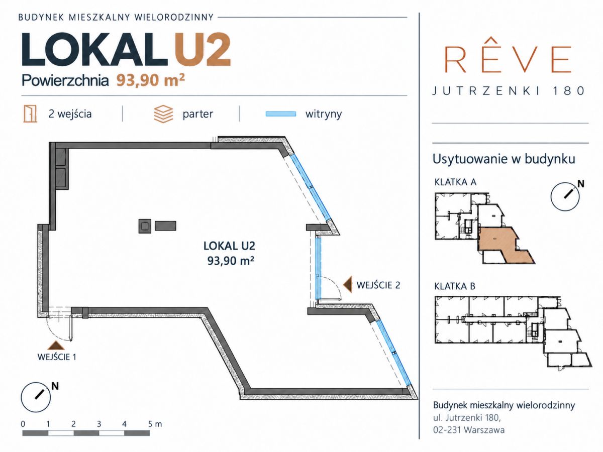 Homest - Lokal usługowy 94 m² z dużymi witrynami Warszawa