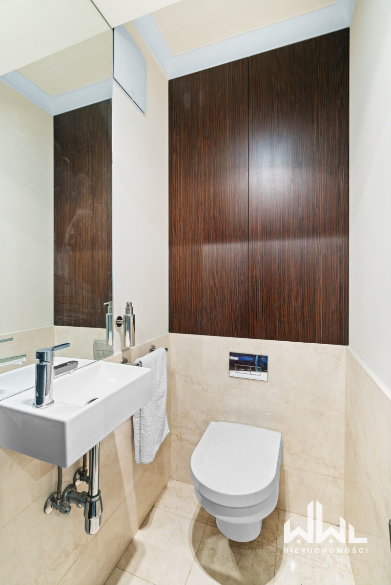 Widok na panoramę Warszawy