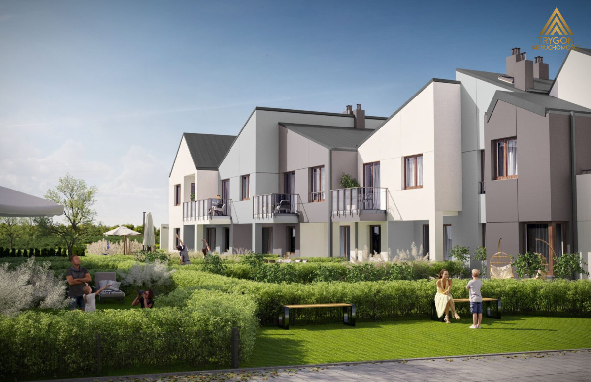 A modern housing estate, 25 minutes by car to the