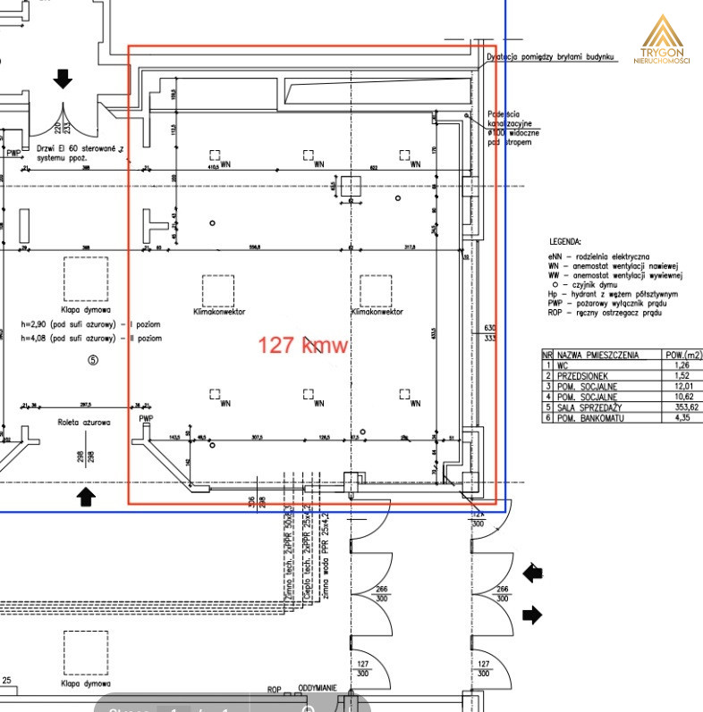 Commercial premises 126m2/separate entrance ROI 9%