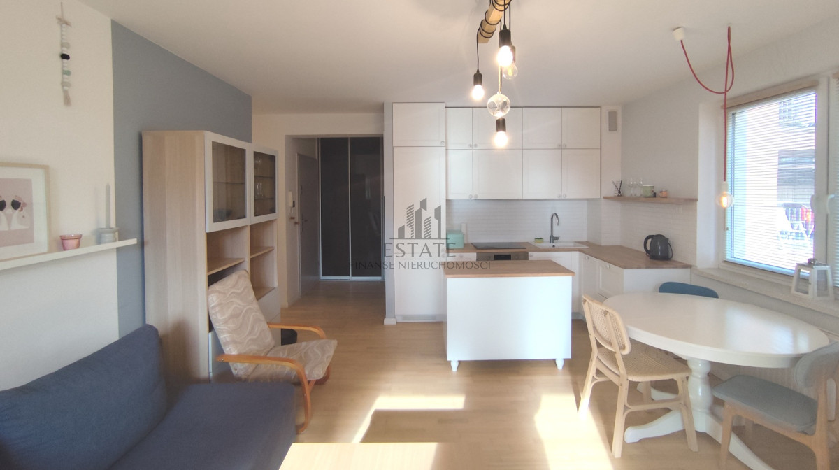 Wynajem nowoczesne 2-pokojowe mieszkanie z tarasem