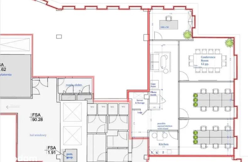 Komercyjny na wynajem