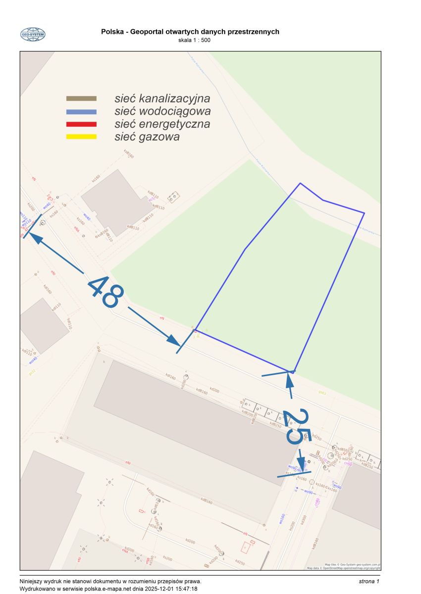 Działka na sprzedaż