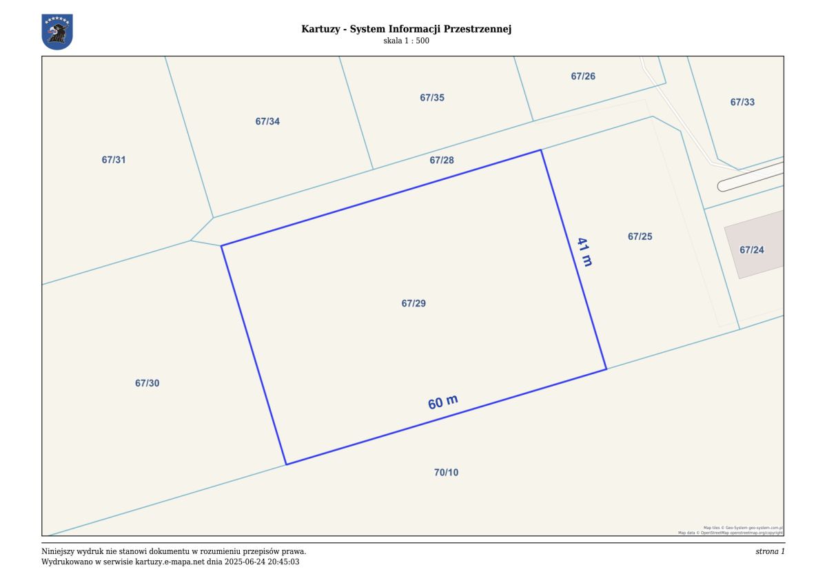 Działka na sprzedaż