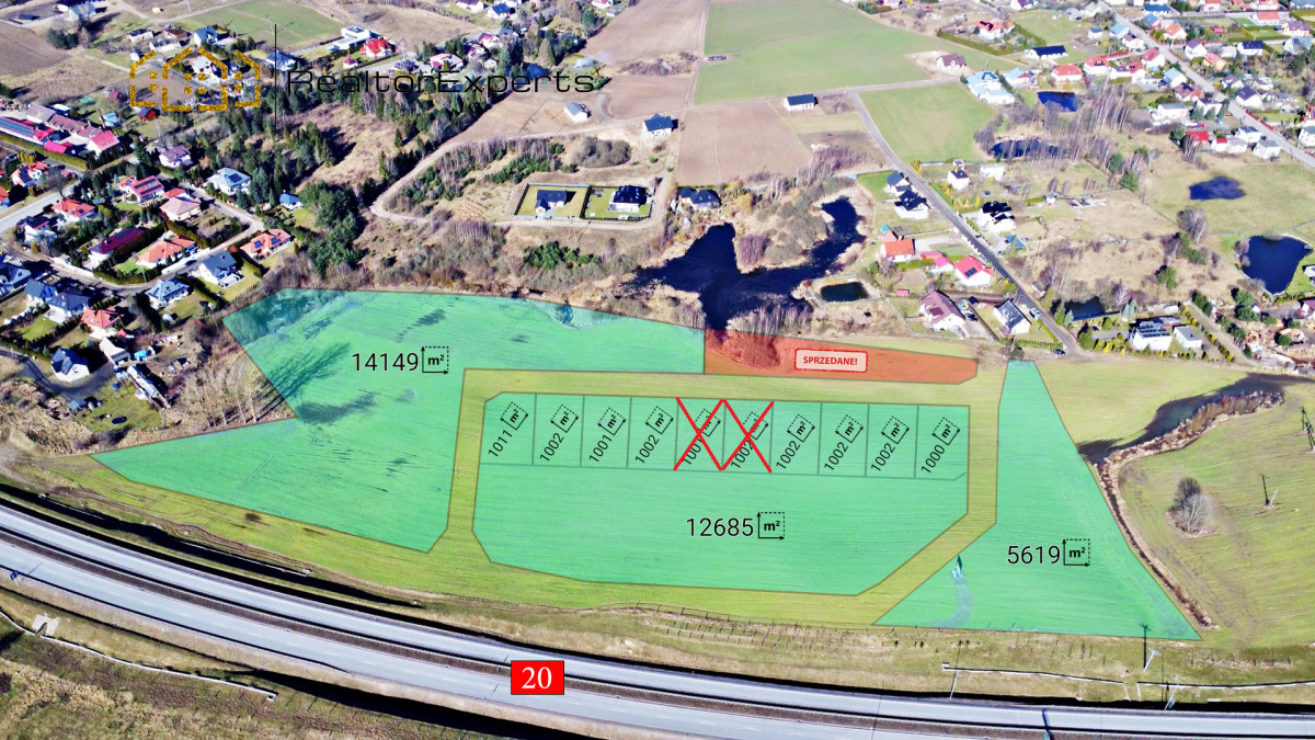 Działka na sprzedaż