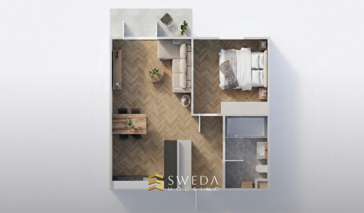 Luksusowy apartament 200m od plaży |Tarasy Bałtyku