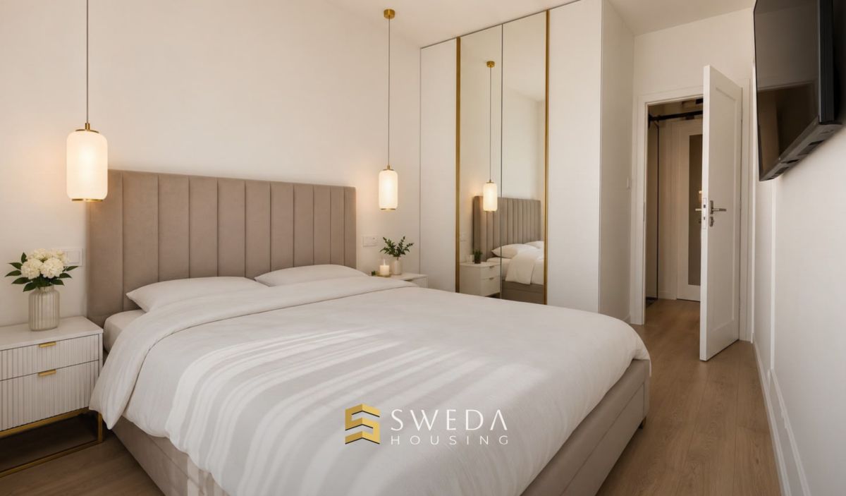 Gotowy apartament premium | Widok na Polsat arenę