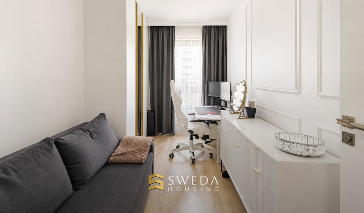 Gotowy apartament premium | Widok na Polsat arenę