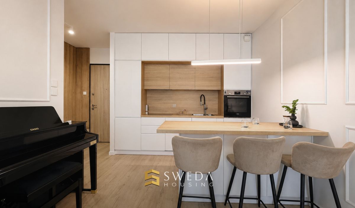 Gotowy apartament premium | Widok na Polsat arenę