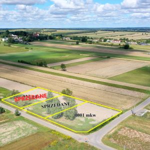 Ostatnie 2 działki! Mokrzesz gmina Mstów