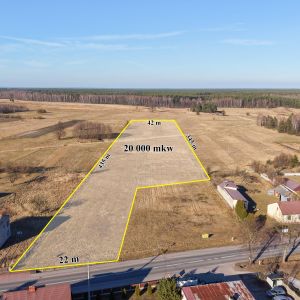 Rozległa 2 ha działka budowlano-rolna