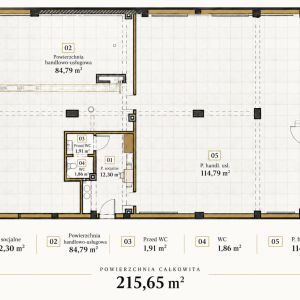 Lokal 215m² z potencjałem gastronomicznym