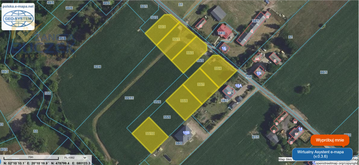 Działka na sprzedaż