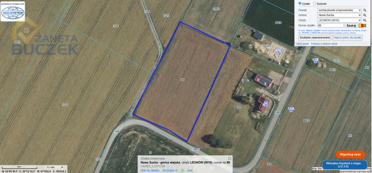 Działka na sprzedaż