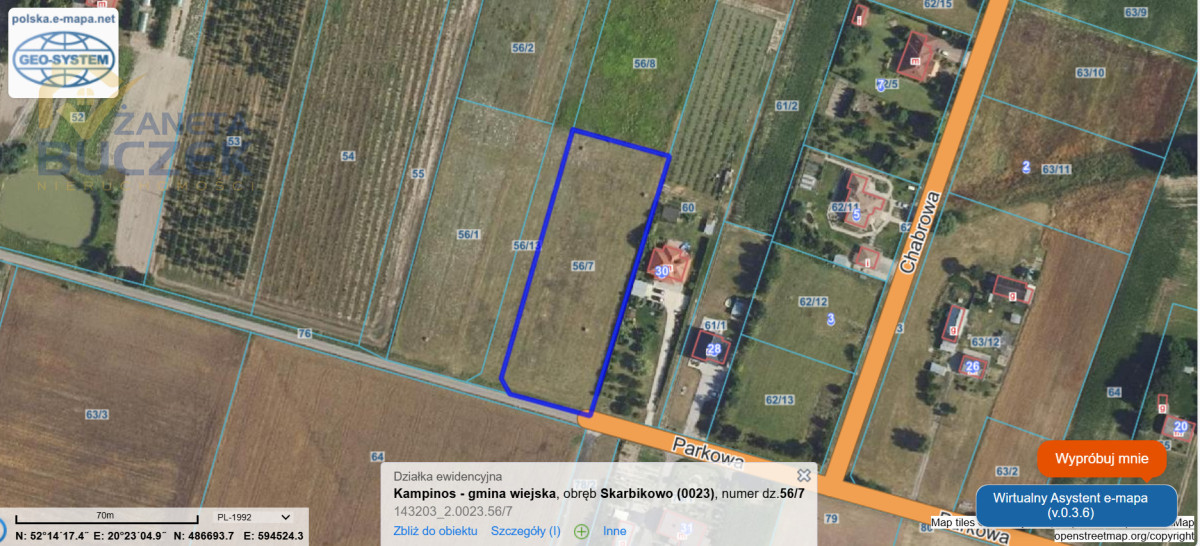 Działka na sprzedaż