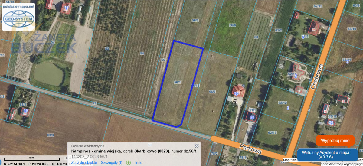 Działka na sprzedaż