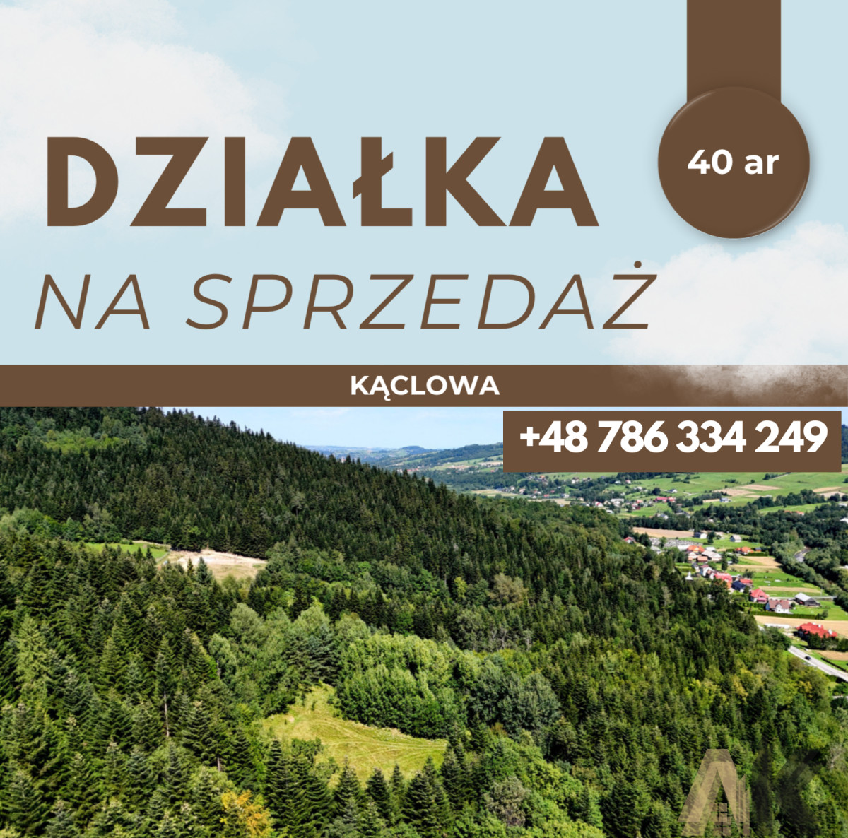 Działka na sprzedaż