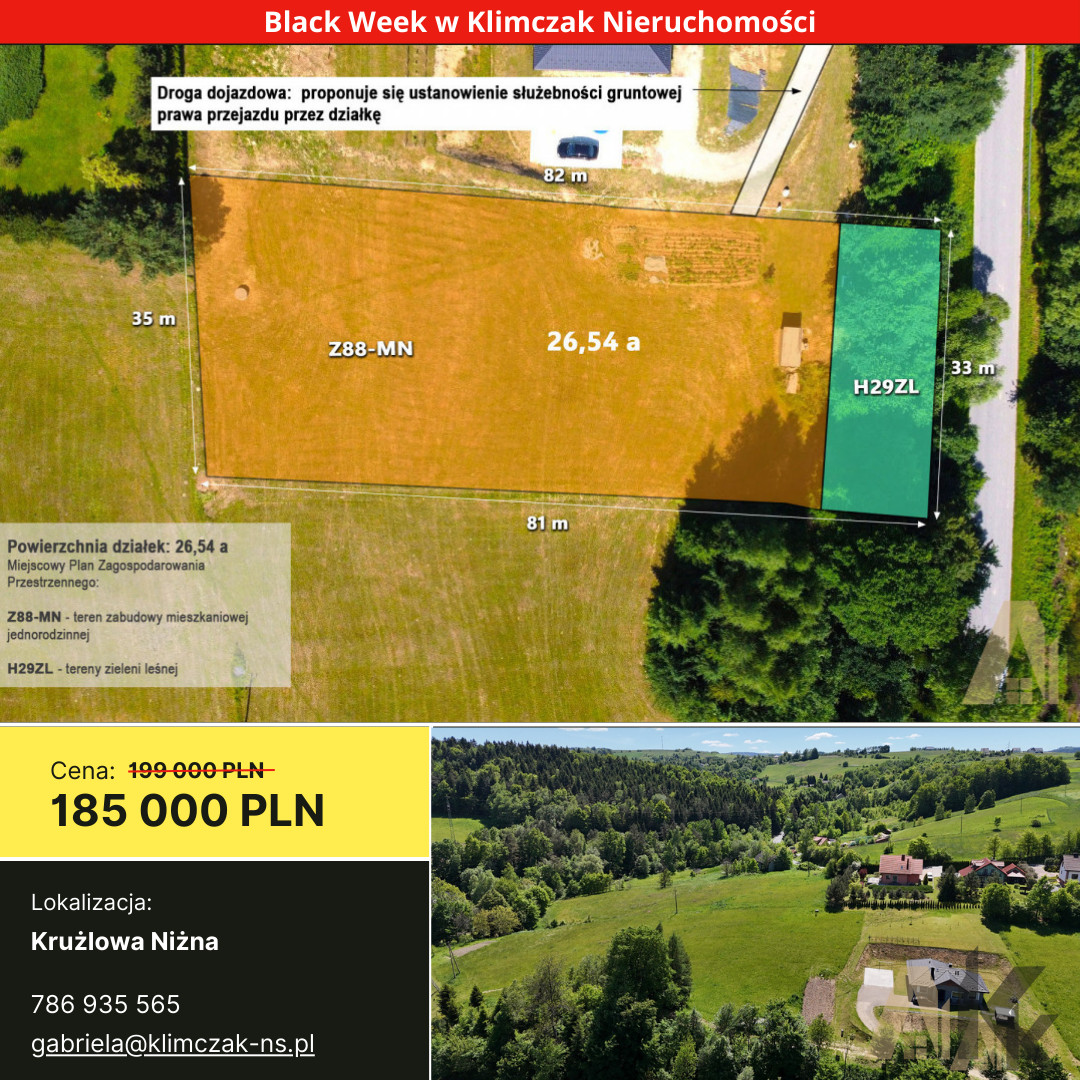 Działka na sprzedaż