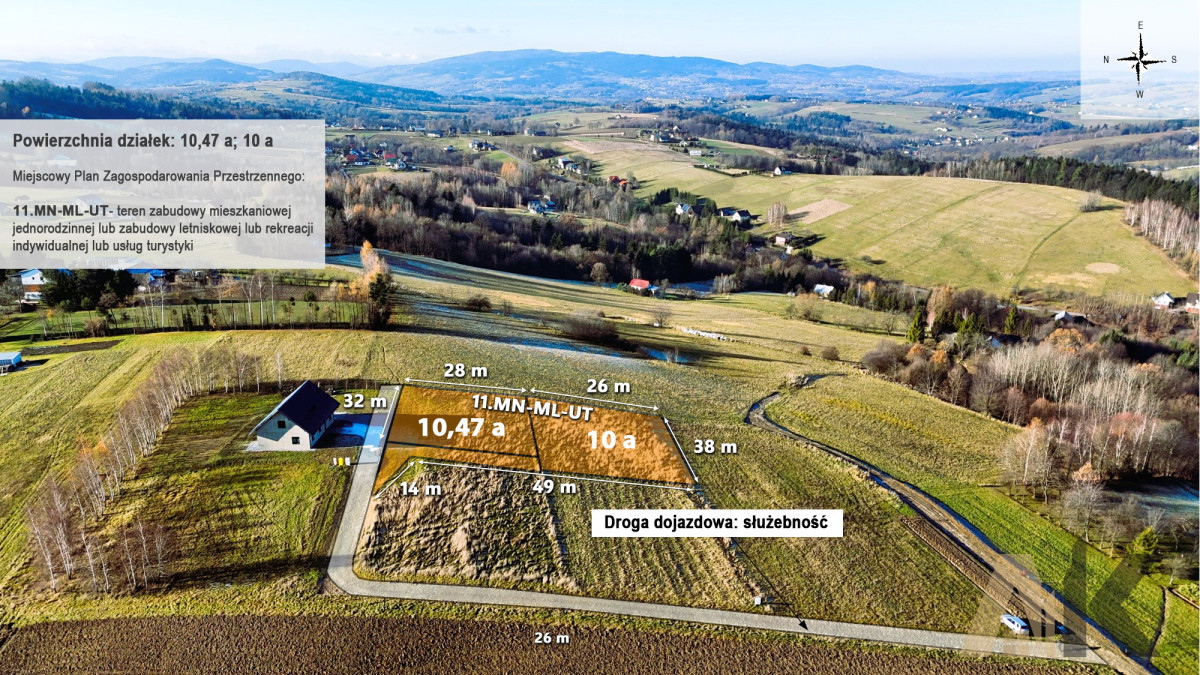 Działka na sprzedaż