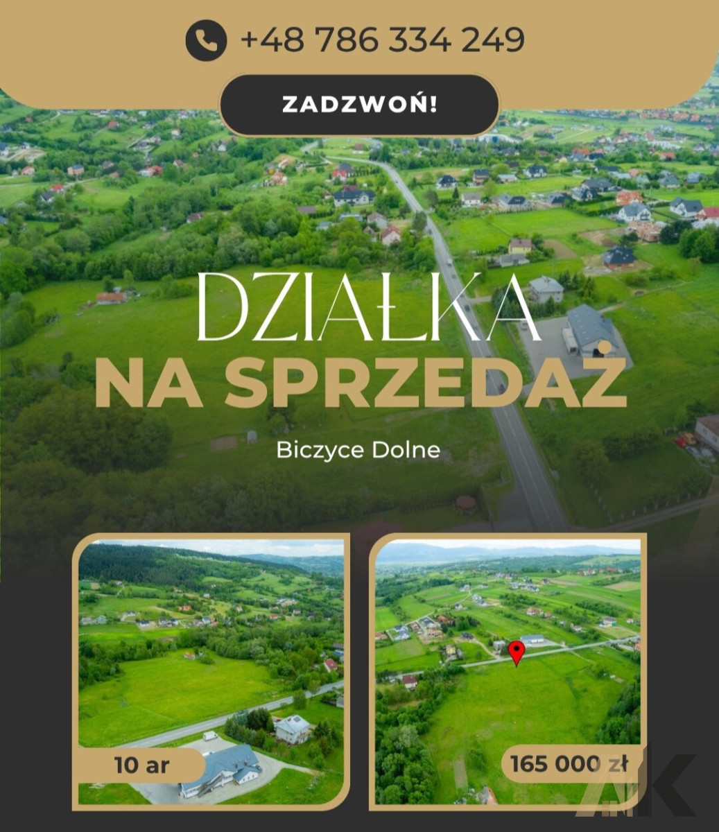 Działka na sprzedaż