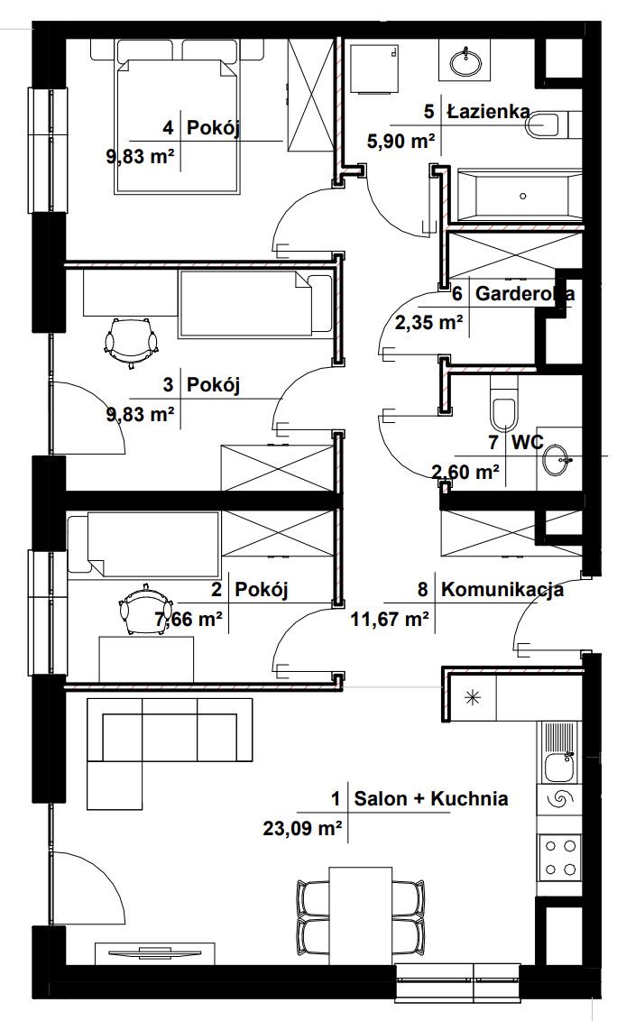 Mieszkanie na sprzedaż