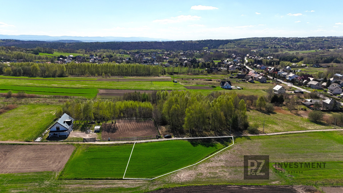 Malownicza działka budowlana blisko Krzeszowic