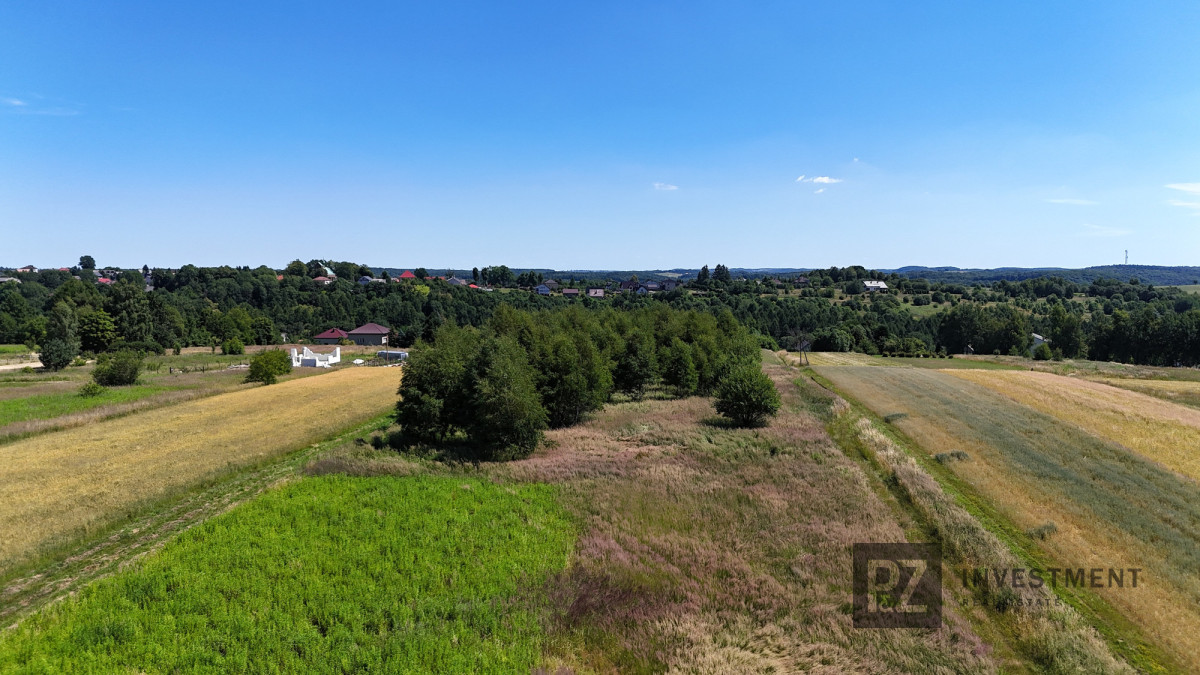 Atrakcyjna widokowa działka blisko Krzeszowic