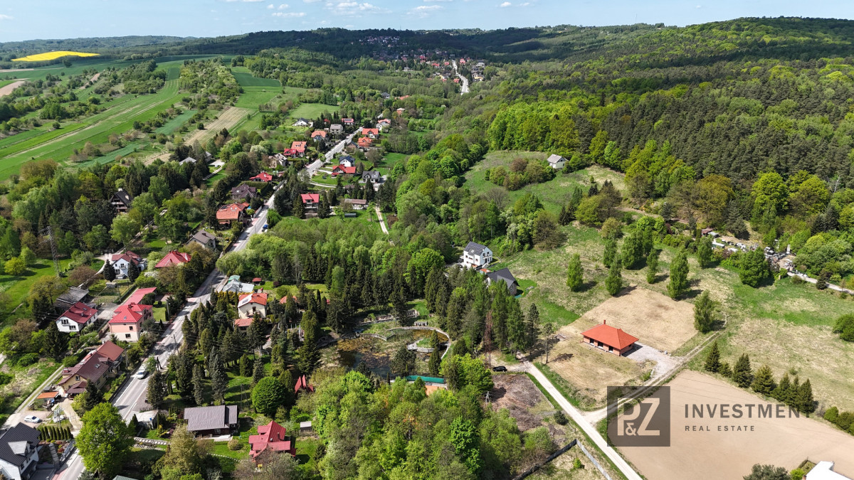 Dom parterowy na obrzeżach Krzeszowic