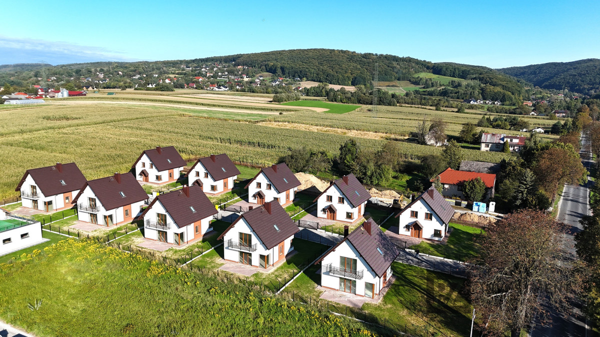 Nowe domy wolnostojące blisko Krakowa